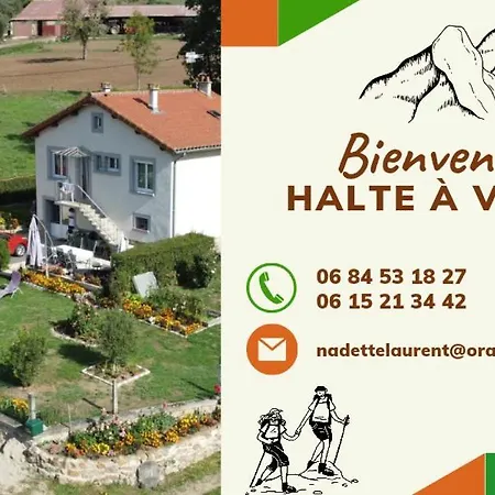 Appartement Halte à Veyrac à Lavoute-sur-Loire Chambre photo